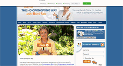 Desktop Screenshot of hooponoponoway.net